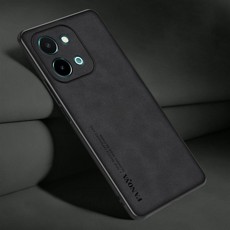 Phone case For Vivo Y28 Y28S Case Back cover Fluff Hard Cortex Plush Cover with Soft Frame Anti-knock stand Holder For VIVO Y28S Y28 Cover cases.