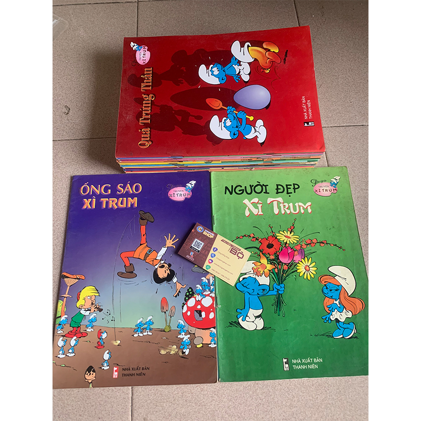 Truyện Xì Trum trọn bộ 18 tập - Sách truyện Full bộ