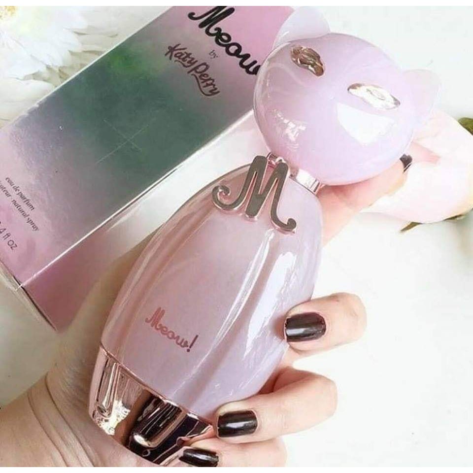 Nước Hoa Hình Mèo Katy Perry Hồng-Tím