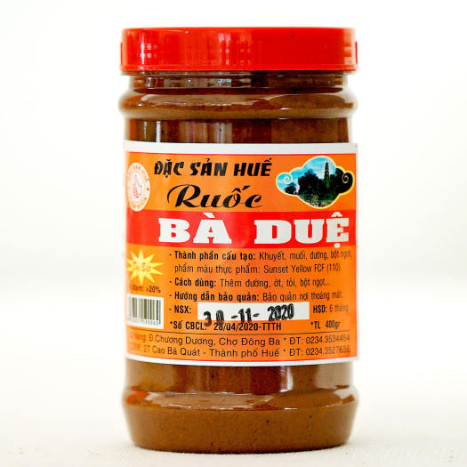 Mắm ruốc huế Bà Duệ 400gr