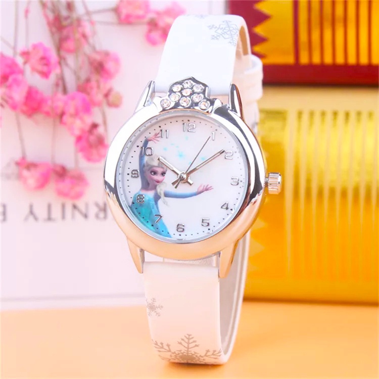 Đồng hồ Elsa & Anna cho bé gái