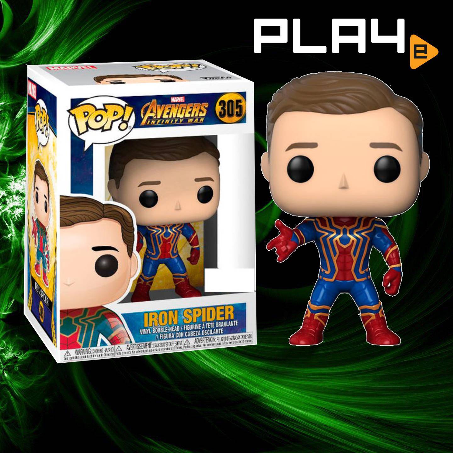 funko pop iron spider 305