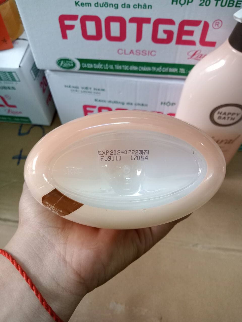 Sữa tắm lúa mạch happy bath hàn quốc