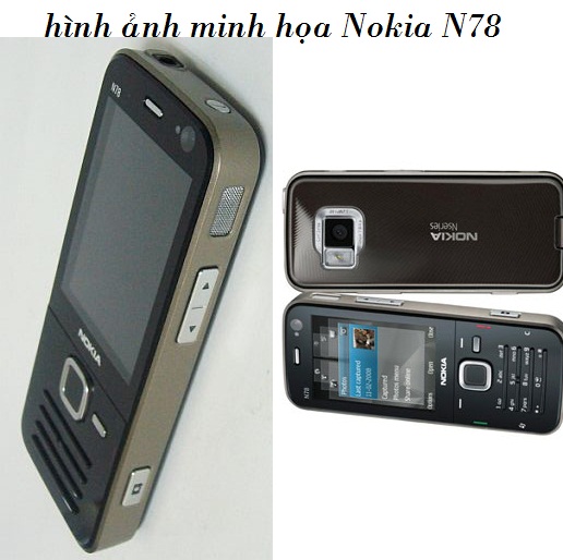 [HCM]BỘ VỎ DÀNH CHO NOKIA N78
