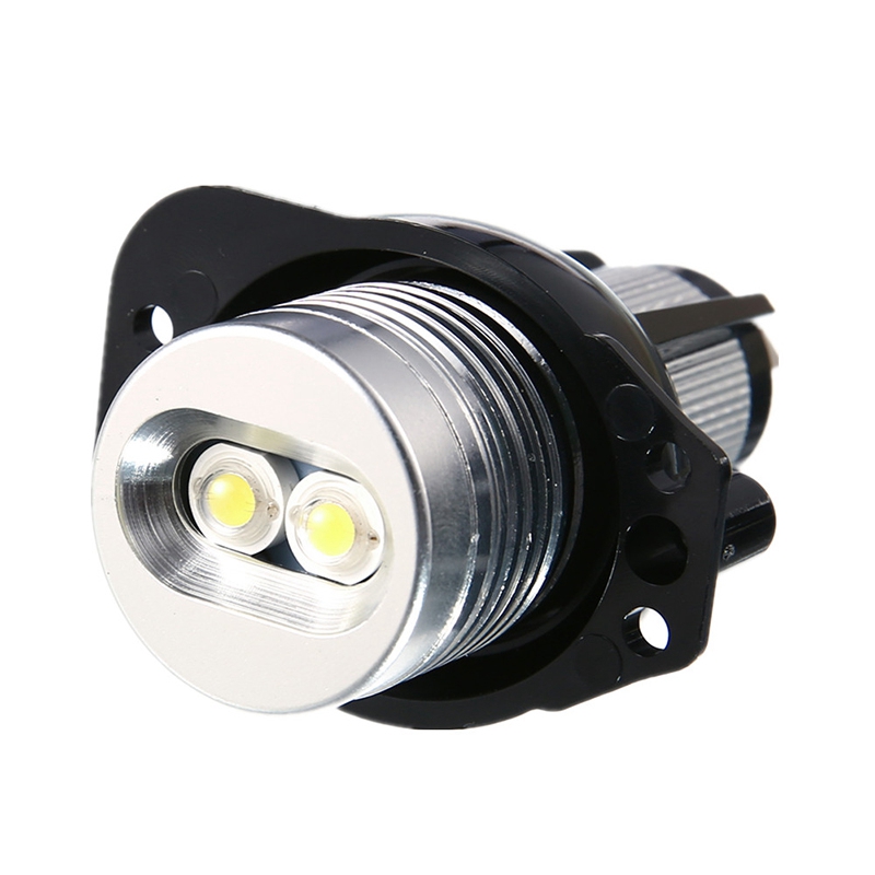 2x LED Angel Eye Halo Ring Marker Light Bulb 20W for E90 E91