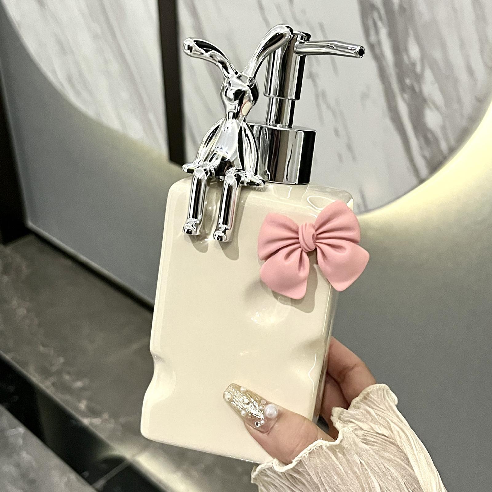 Taixer Xà phòng rửa tay bình đựng dung dịch bơm hộp đựng xà phòng mạnh mẽ Nordic rỗng bơm chai lotion cho Vanity nhà vệ sinh nhà hàng phòng tắm