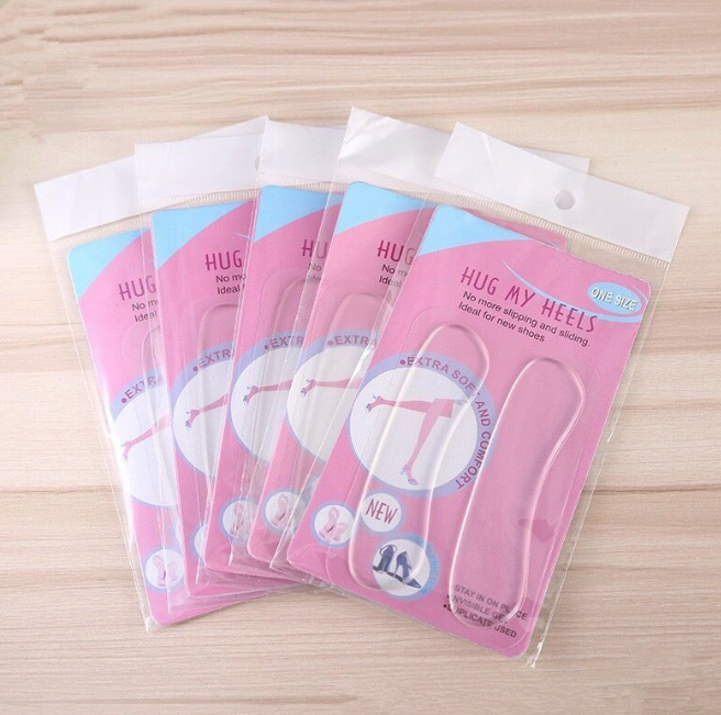 Set 2 Miếng Lót Giày Silicon Chống Đau Gót Chân