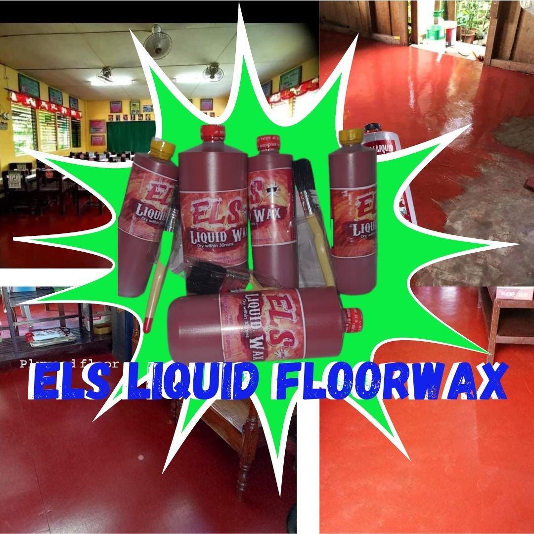 ELS LIQUID FLOOR WAX 500ml Shine liquid Floor Wax Shine 500ml super