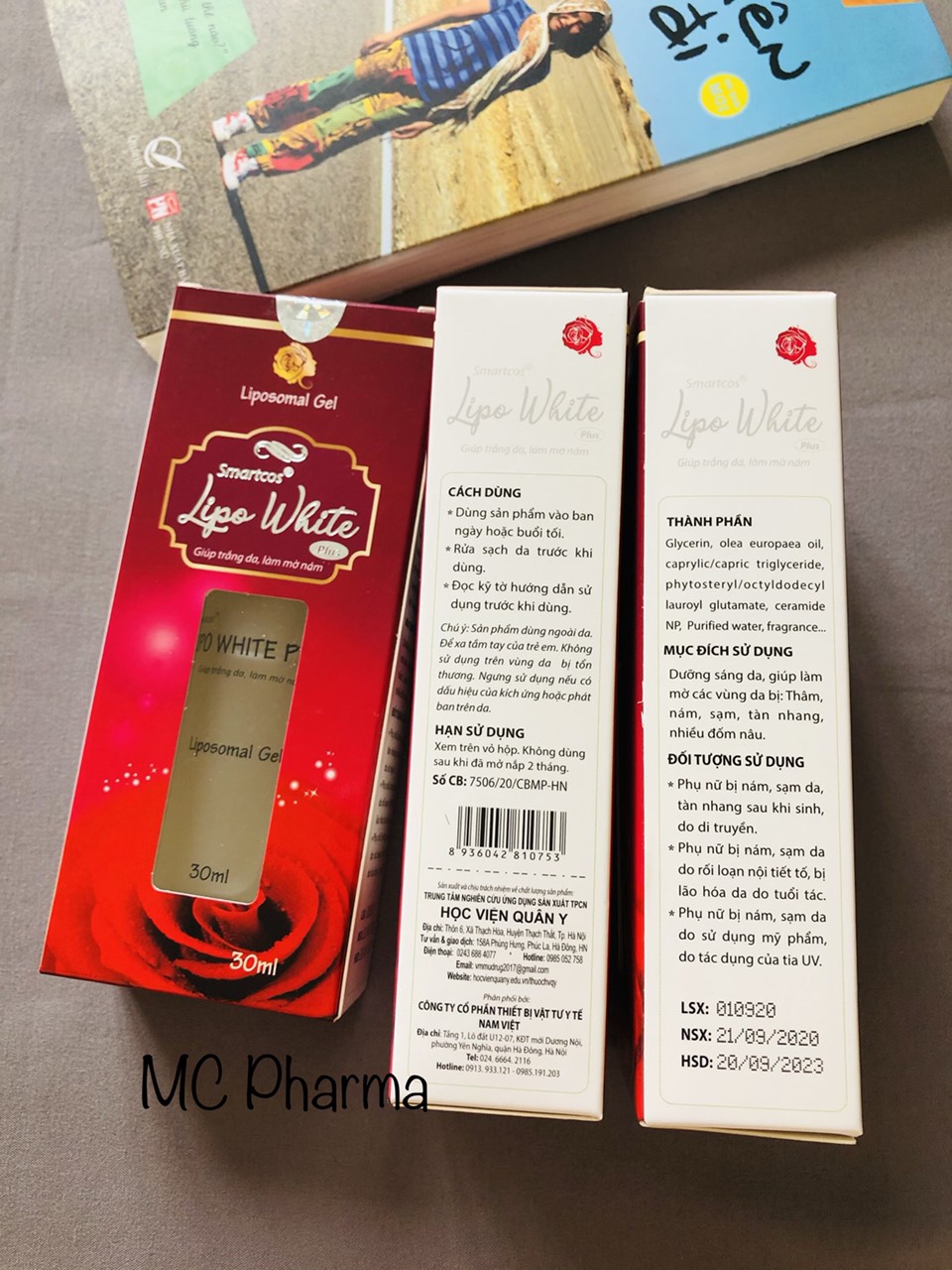 {Chính Hãng} Kem Lipo white Học viện quân y {Hỗ trợ làm mờ thâm, nám}