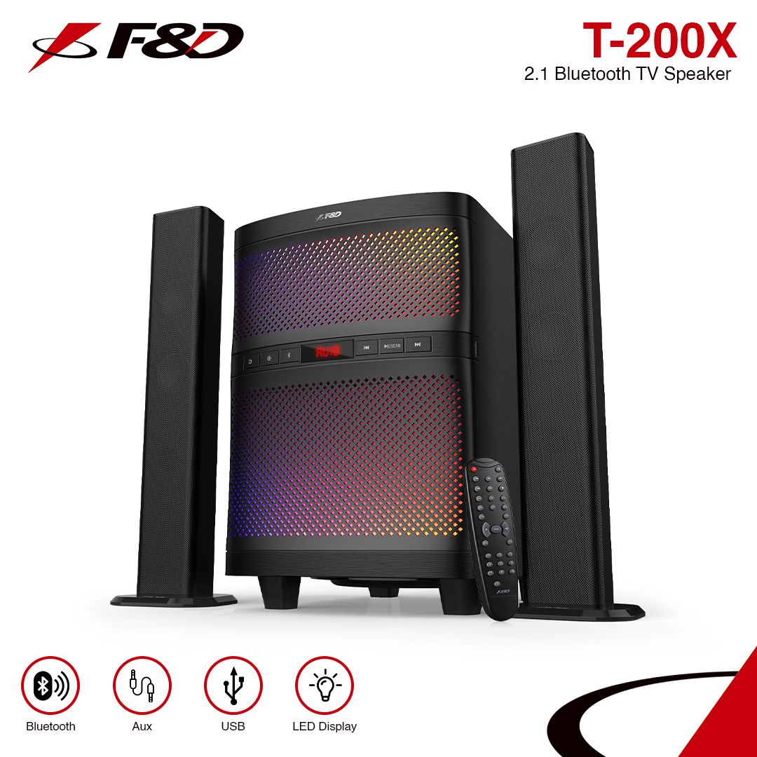 F&D T200X 2.1 TV Speaker | Lazada PH