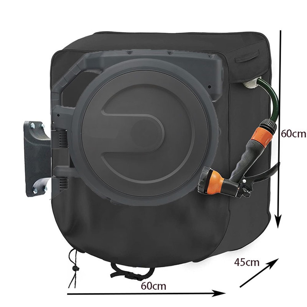 Wall Mounted Water Hose Reel Protective Cover For Your Garden Hose And Reel  Hose Reel Cover