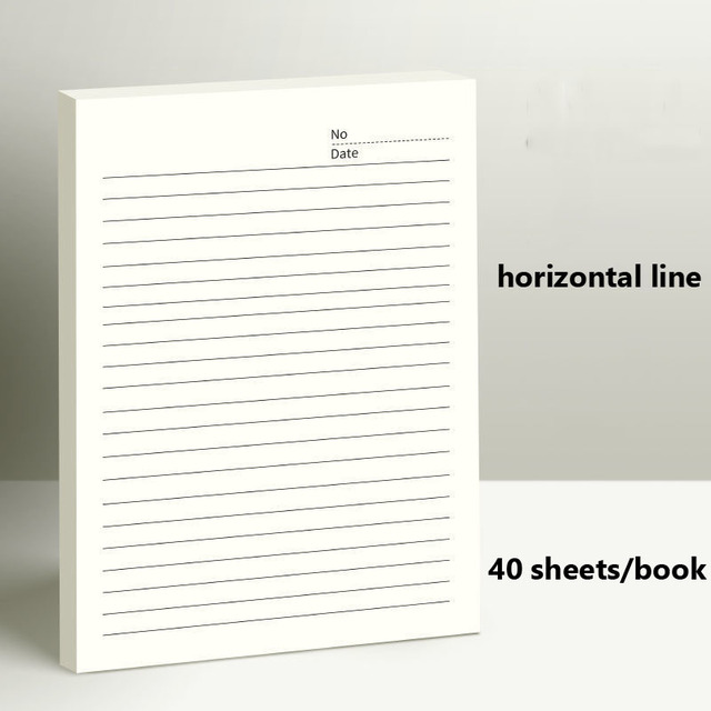 【Latest Style】 40 sheets graph paper rule dot grid notepad computation pads drafting paper squared paper blueprint paper writing paper. 