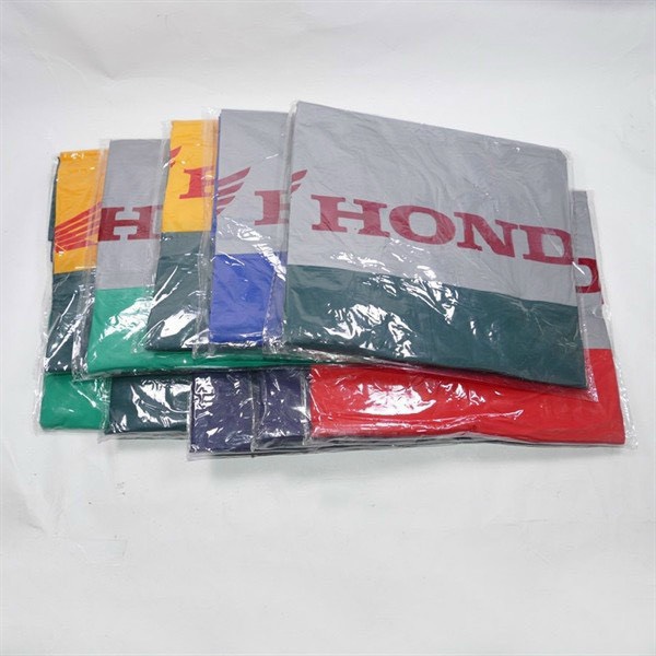 Áo mưa cánh dơi người lớn in logo Honda