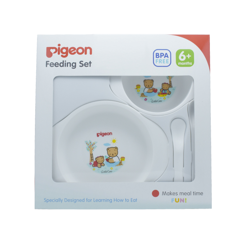 Bộ tập ăn mini Pigeon