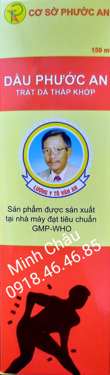 [HCM]PHƯỚC AN TRẬT ĐẢ THẤP KHỚP