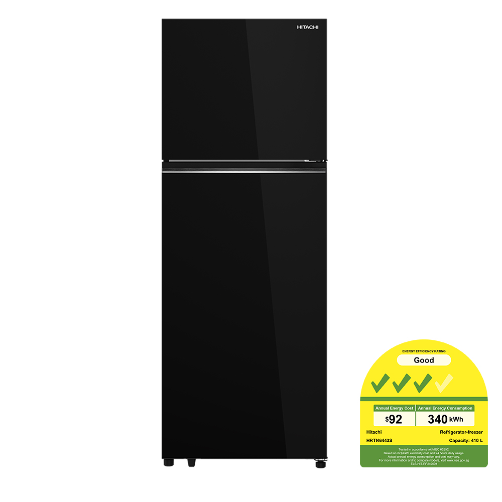 Congqiang Bulky) HITACHI HRTN6443SAGBKSG 2 Door Top Freezer (409L) | Lazada