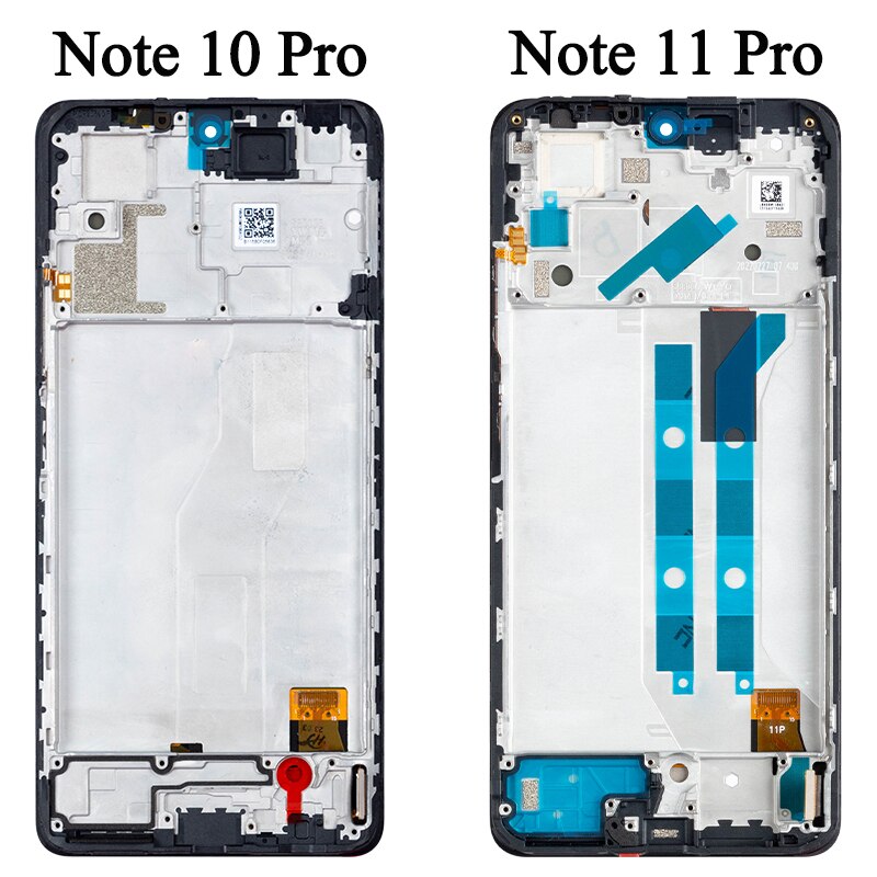 2201116TG Display Lcd Originale Per Redmi Note 11 Pro Display Touch Screen Digitizer Panel Assembly Per Note 10 Pro