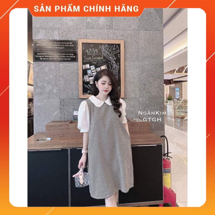 váy bầu công sở, đầm bầu công sở mẫu thiết kế mới