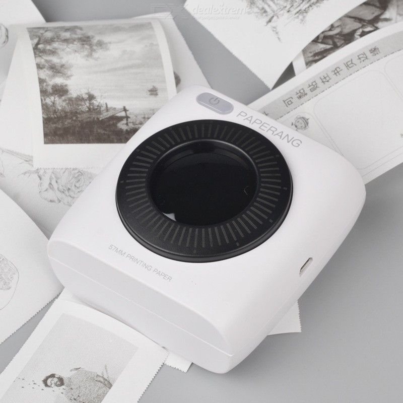 Máy in mini máy in nhiệt mini paperang p2