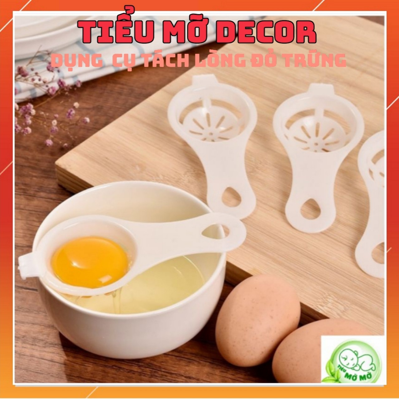 Dụng Cụ Tách Lòng Đỏ Trứng Gà