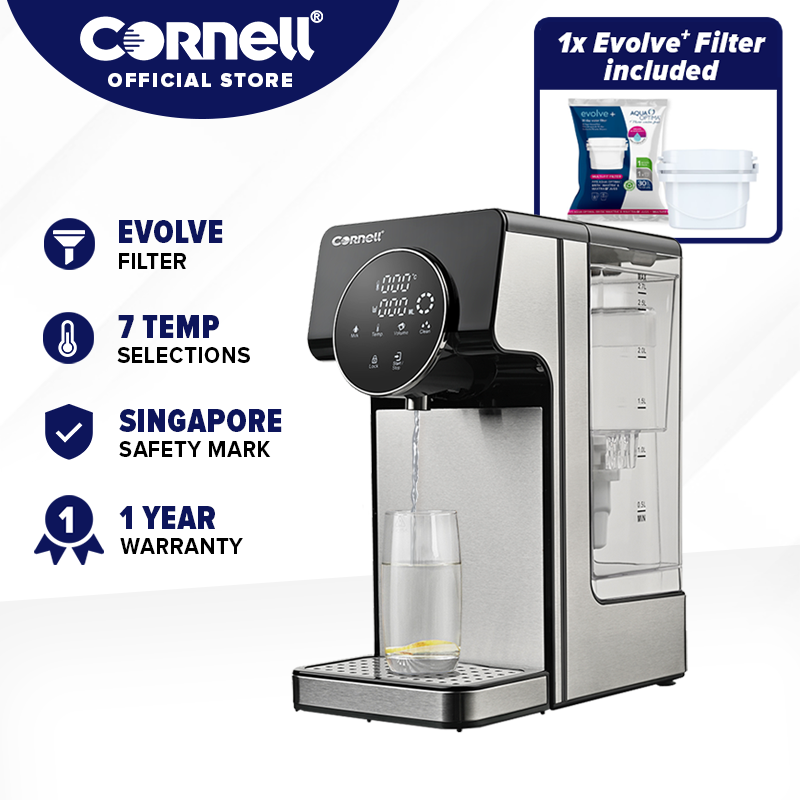Cornell 2.7L Instant Boiling Water Dispenser with Aqua Optima Filter