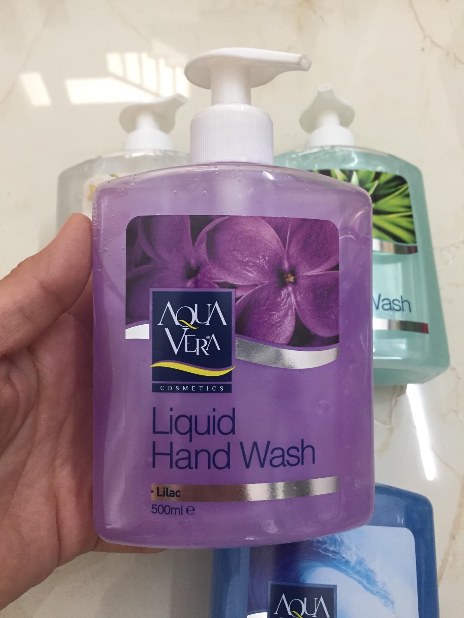 Xà phòng rửa tay Aqua Vera Liquid Hand Wash 500ml