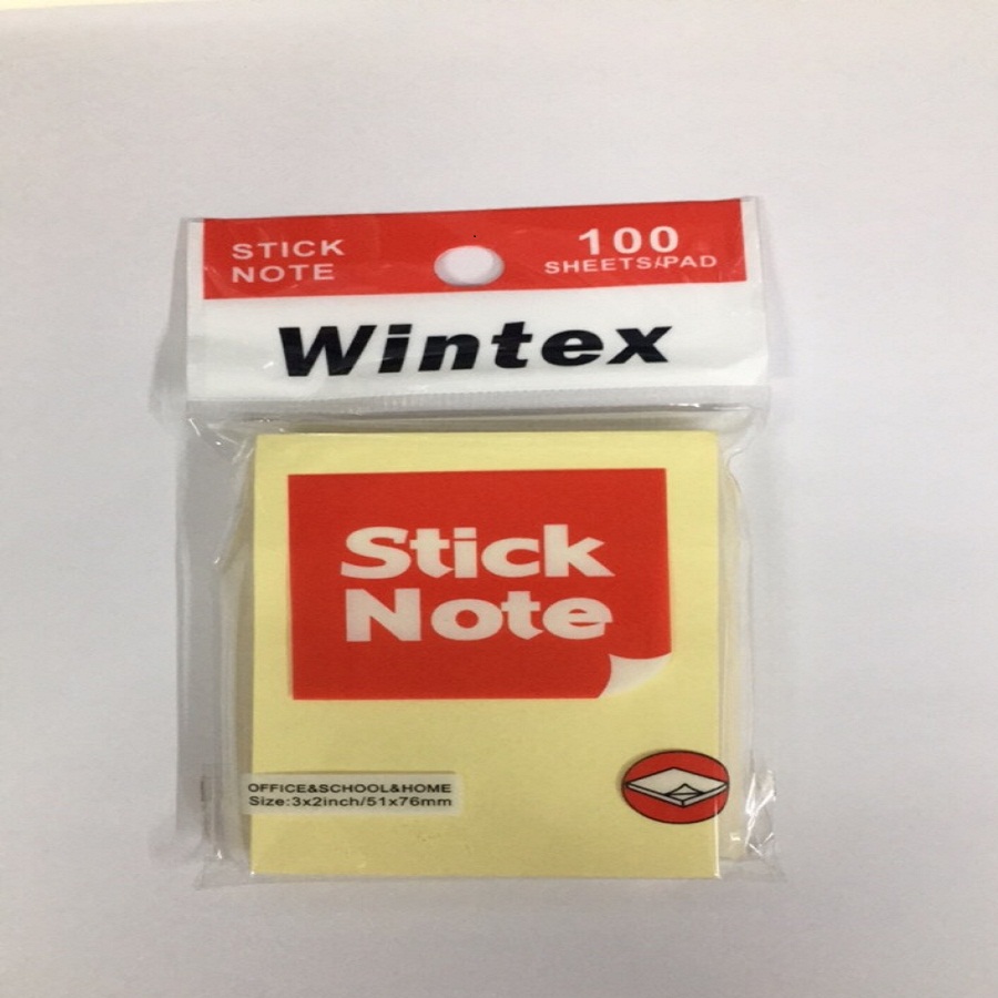 Giấy nhớ, ghi chú note 3x3 (76x76mm)
