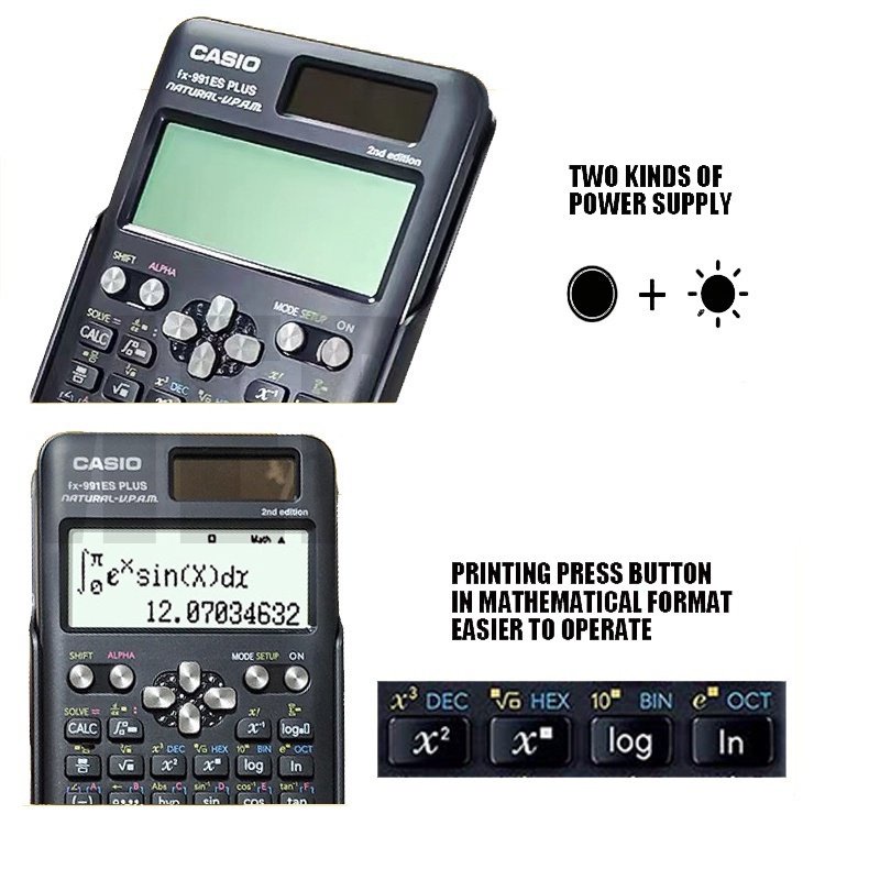 CASIO fx-991ES PLUS Scientific Calculator