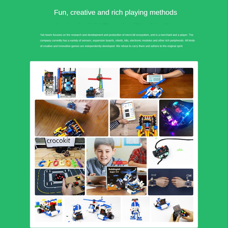 1 Piece Bbc Microbit V2.0 Motherboard an Introduction to Graphical Programming in Python Development Board V2.0 Motherboard for Primary and Secondary Schools