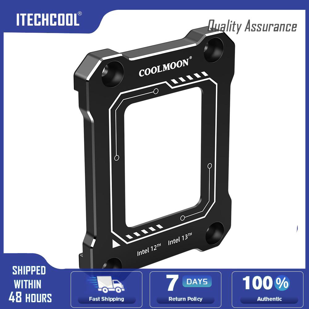 Coolmoon cpu fixing buckle aluminum alloy lga1700-bcf correction pressure plate anti-pressure accessories for intel 12/13 generation cpu