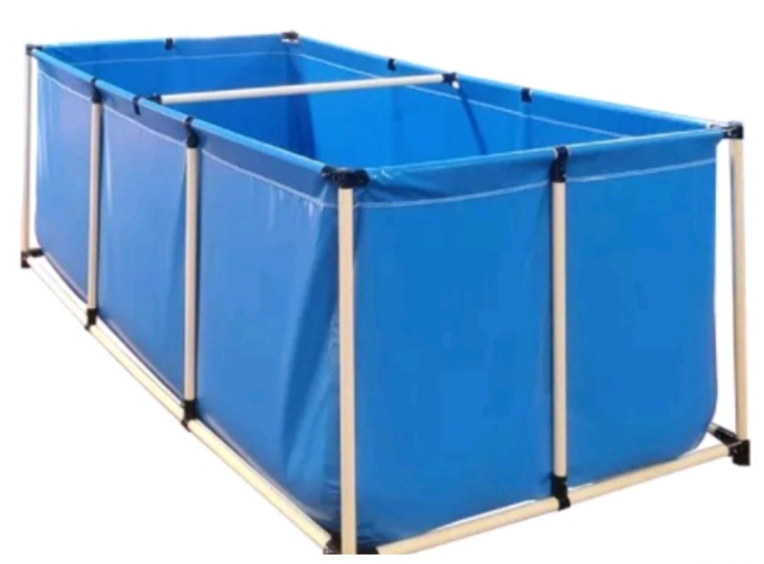 Bồn nuôi cá 1x2m bạt PVC loại siêu dày