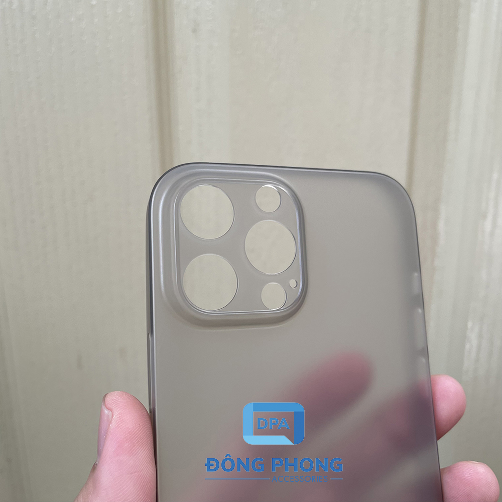 Combo 2 Ốp Lưng Trong Nhám Unibody iPhone 13 Pro Max Siêu Mỏng