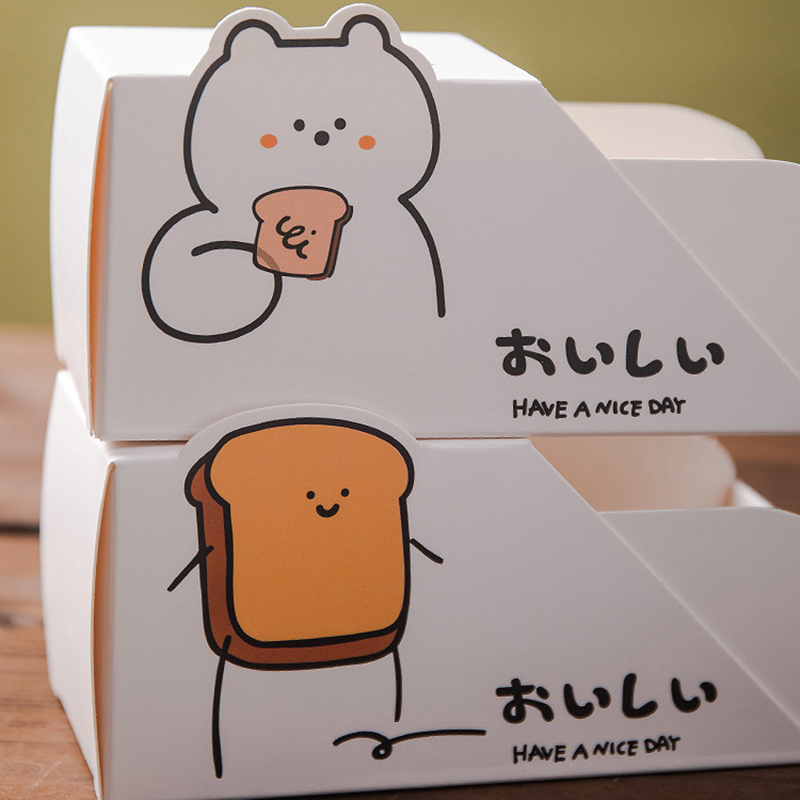 10pcs%20Cartoon%20Food%20Wrapping%20Paper%20Box%20Bread%20Toast%20Sandwich%20Burger%20Breakfast%20Takeaway%20Bento%20Disposable%20Packaging%20Boxes%20Restaurant%20MENGYU%20-%20Image%206