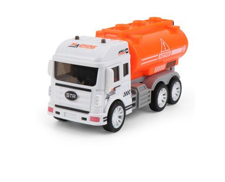 Xe đồ chơi mô hình, xe chở nước tưới cây xanh môi trường, tặng kèm 1 xe ô tô mini xinh xắn, chi tiết sắc sảo