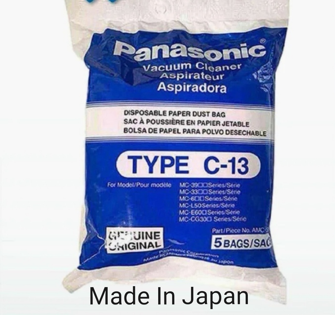 Panasonic Vacuum Cleaner Bag Original Type C13 Made in Japan Lazada