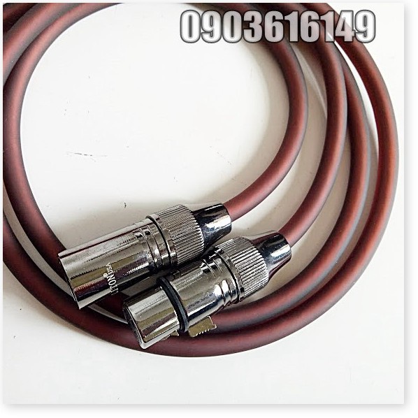 Dây micro 2 đầu canon XLR cao cấp 1,5m