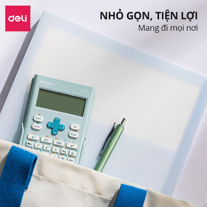 File Tài Liệu File Lá Học Sinh Deli Đa Năng A4 Kẹp Lá Tệp Đựng Tài Liệu Đựng File Siêu Âm 40 60 Trang Màu Pastel - Hình ảnh 5