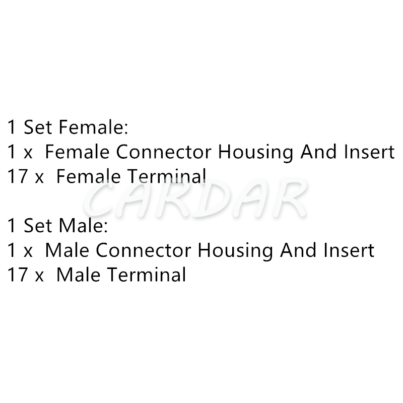 1%20Set%2017%20Pin%20Car%20Seat%20Wire%20Cable%20Female%20Male%20Docking%20Unsealed%20Socket%20Starter%20Composite%20Connector%20For%20Vw%20Audi%204f0972575%204f0972483%20-%20Image%207