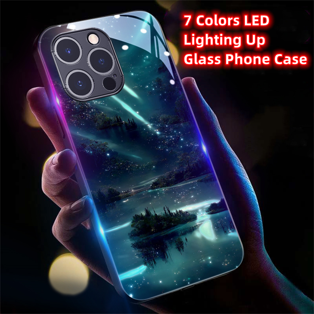 Wenefang%202024%20Pretty%20Galaxy%20Beach%20Smart%20LED%20Light%20Glow%20Tempered%20Glass%20Phone%20Case%20For%20Samsung%20S24%20S23%20S22%20S21%20S20%20FE%20Note20%20Plus%20Ultra%20-%20Image%202