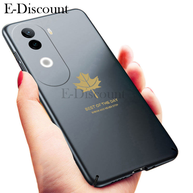 New Phone case vivo iqoo Z9 Back cover Soft Silicone Maple Leaf Shape For Vivo iqoo Z9S case.