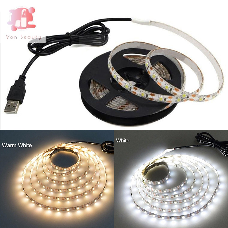 🔥five🔥 dải đèn led usb đèn nền led tv 5v băng đèn trang trí chiếu sáng nền tv