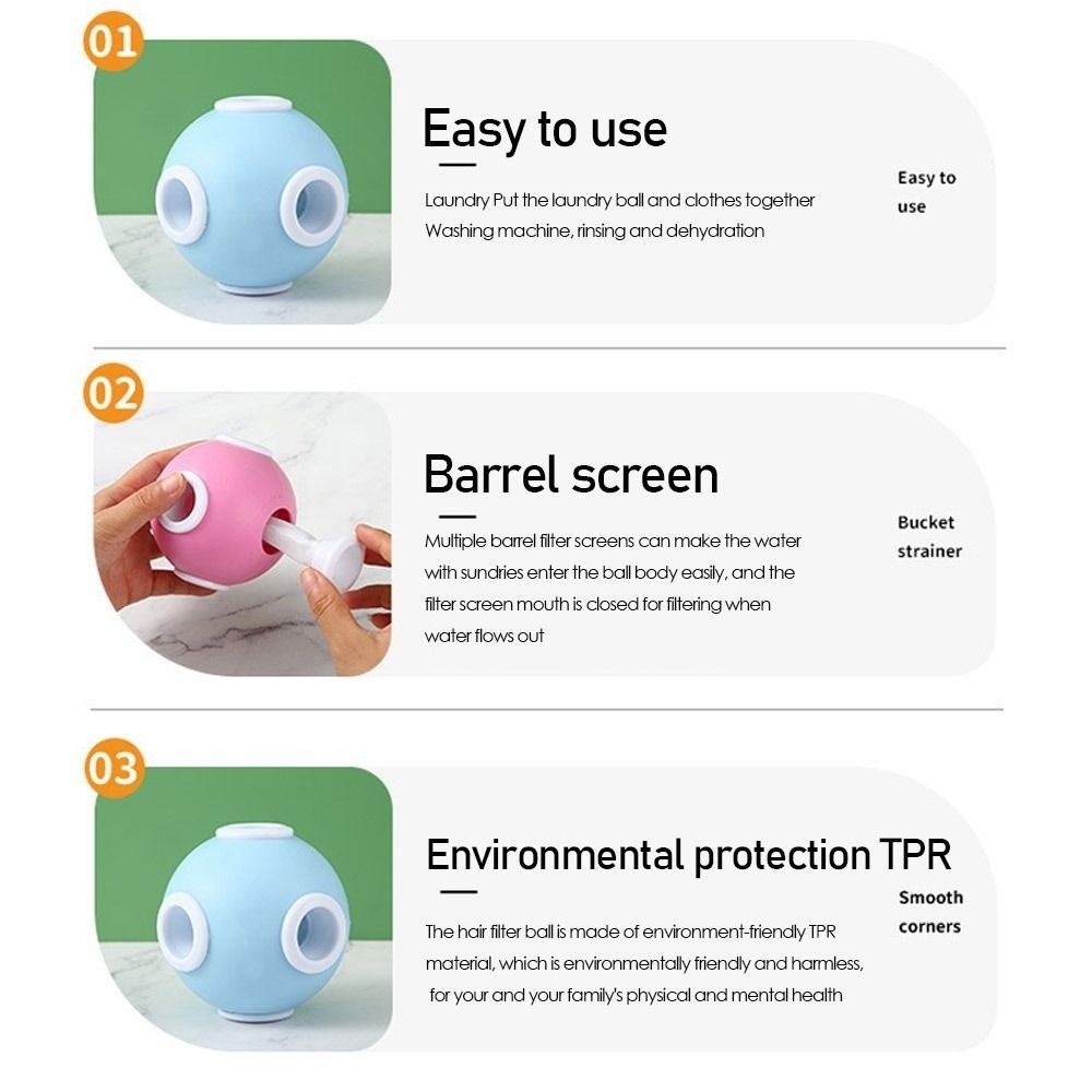New Special Washing Ball Washing Ball Prevent Wrapping Remove Dirt Drum ...