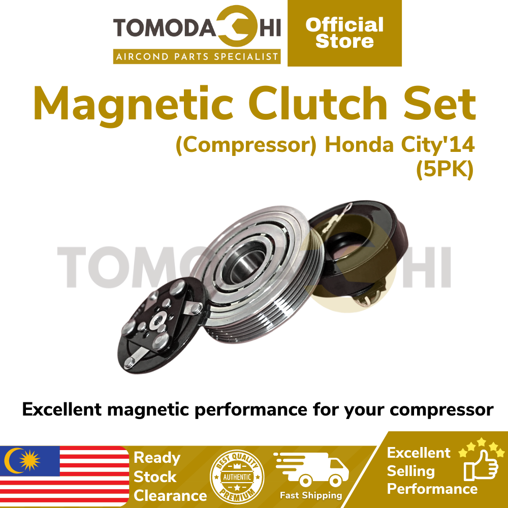 TOMODACHI Clutch Compressor Honda City '14 (5PK)