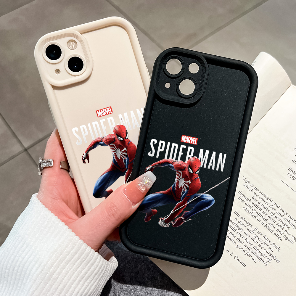 UCUC%20for%20Tecno%20Spark%2010%2010C%20Back%20Cover%20Cool%20Spider%20Man%20Soft%20Silicone%20Square%20Ladder%20Phone%20Case%20-%20Image%204
