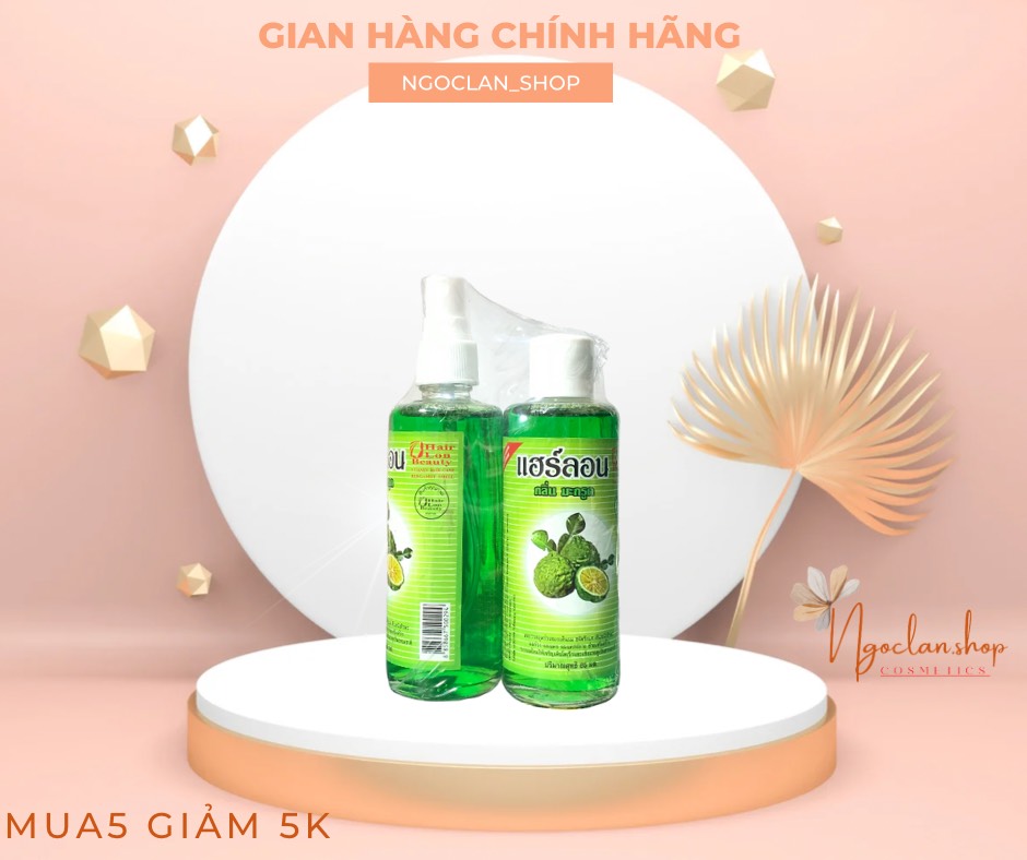 (SET 2 Chai - THỦY TINH) Tinh Dầu Bưởi BERGAMOT - Thái Lan