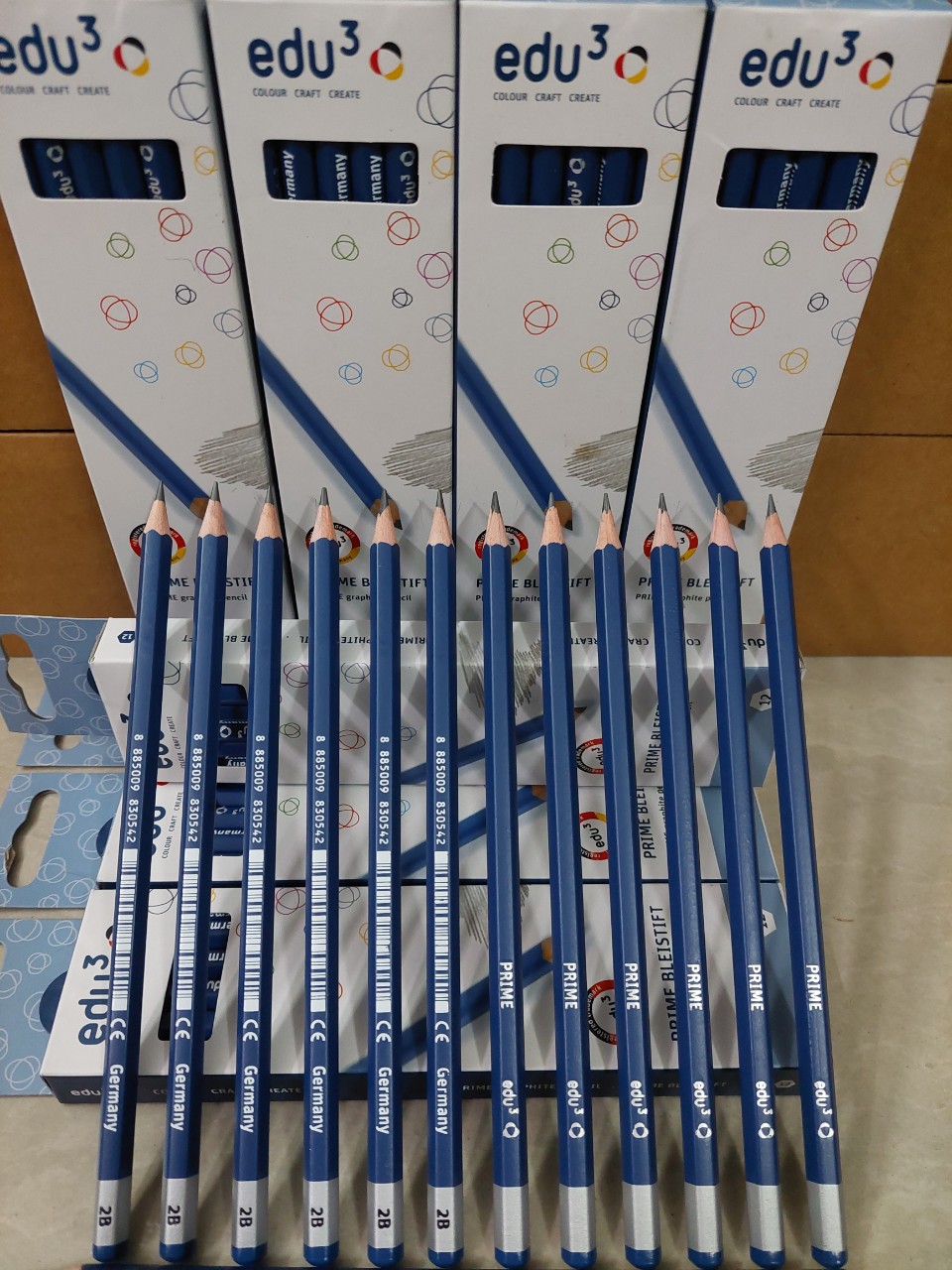 Bút chì 2B EDU (Prime) cao cấp, thương hiệu đến từ Đức