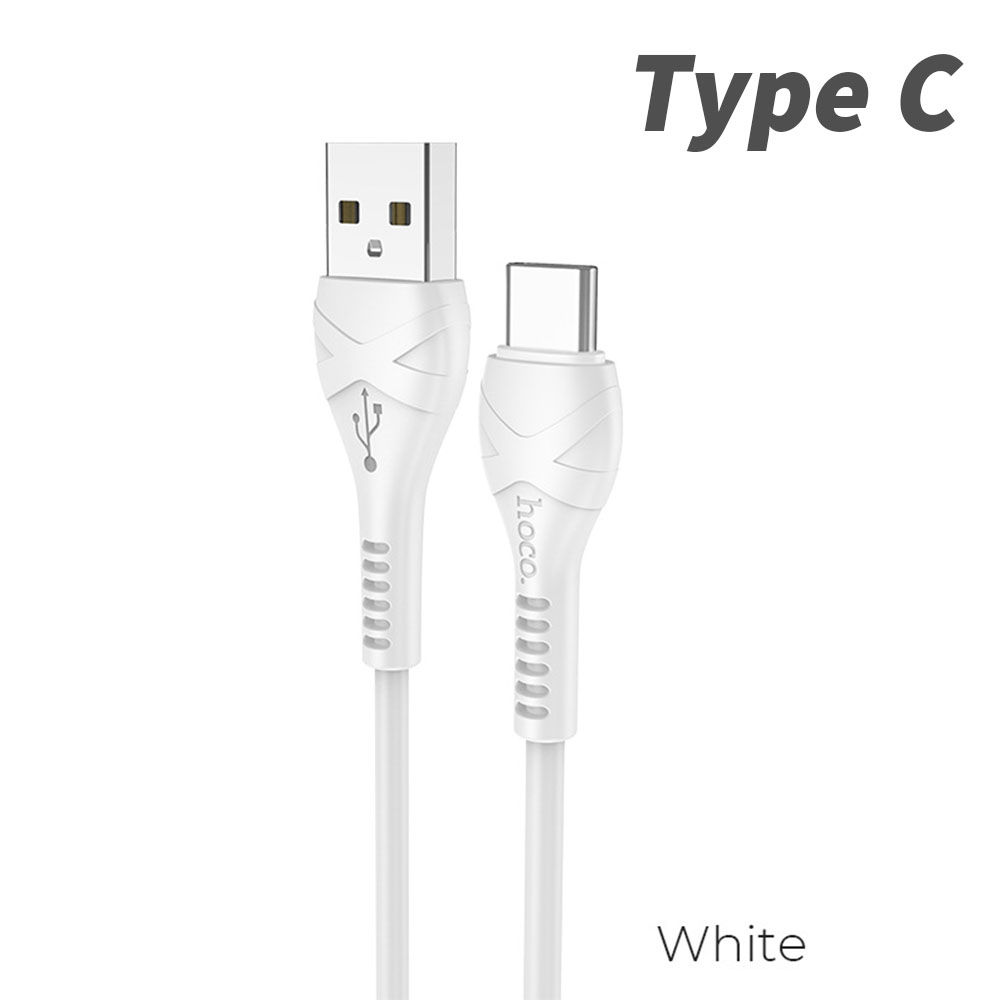 Dây cáp sạc samsung 1M chính hãng Hoco type c, micro usb