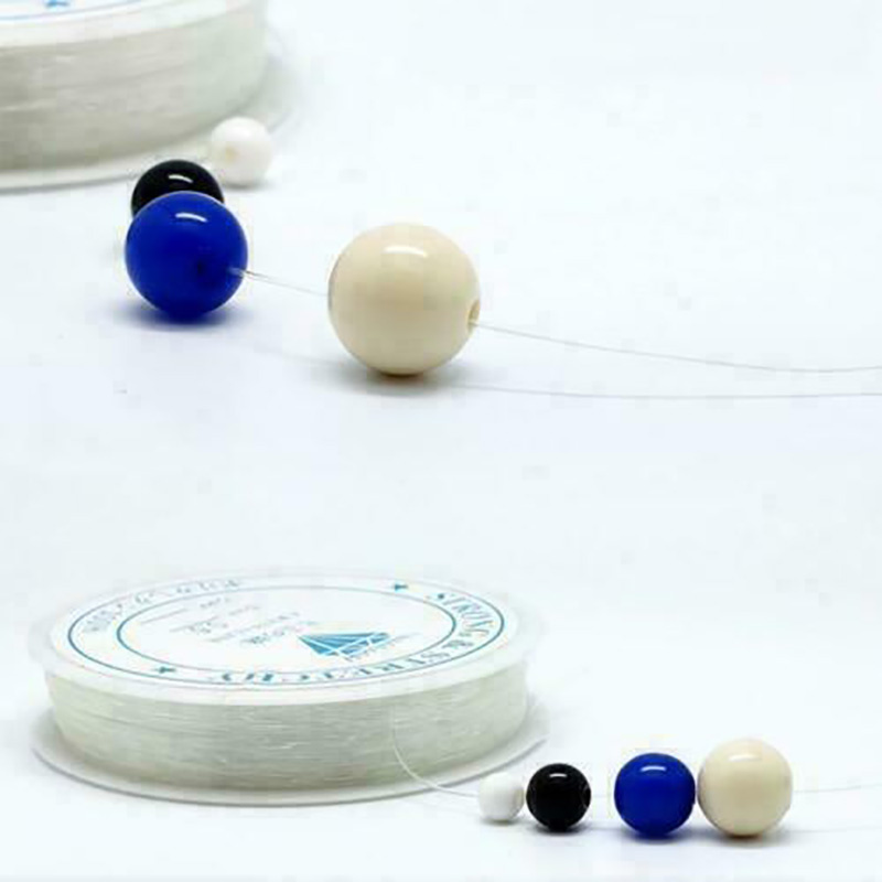【Hoa cúc nhỏ】sợi dây sợi dây cườm dây pha lê co giãn cho làm đồ trang sức phụ kiện Vòng Cổ Vòng tay tự làm 0.4mm/0.5mm/0.6mm/0.7mm/0.8mm/1.2mm