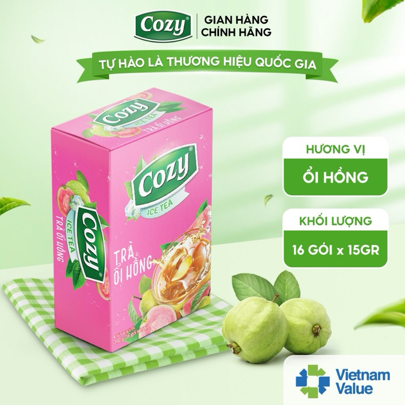 Trà cozy hoà tan các loại hương