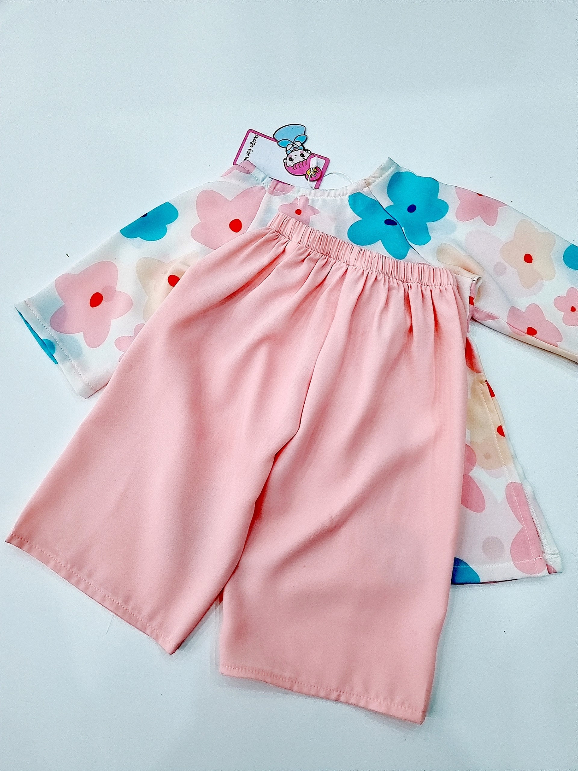 [ CÓ QUÀ TẶNG 💝 ] Set bộ mẹ và bé bà ba hoa anh đào